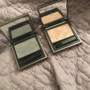 Lot of 2 Burberry eyeshadows